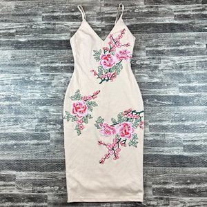 Selfie Leslie Pink Floral Mini Dress